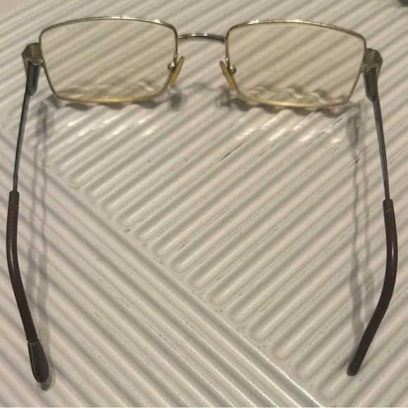 Silver Rectangular Glasses - Picture 3 of 3